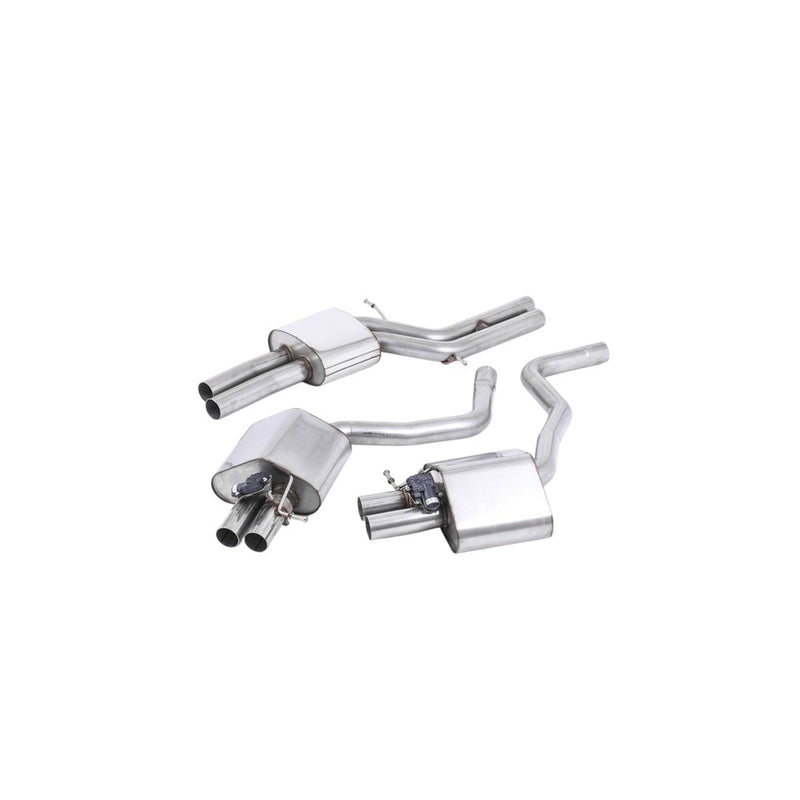 Milltek Cat Back Exhaust Audi RS6 C7 4.0 TFSi biturbo Quattro inc Performance Edition 13-18