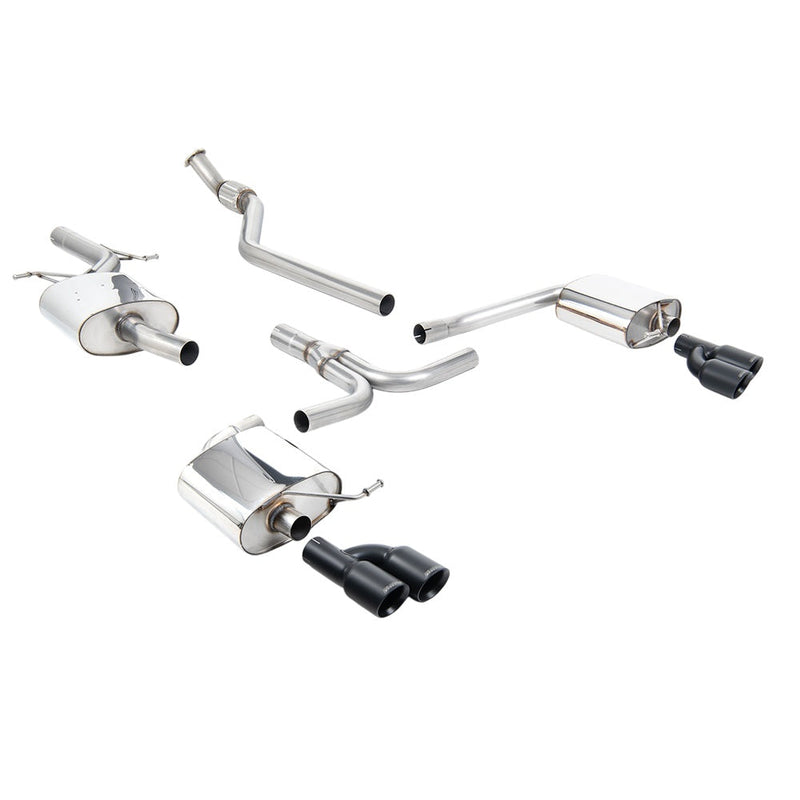 Milltek Cat Back Exhaust Audi A4 2.0 TFSi S-Line B8 (2WD and Quattro manual-only) Saloon and Avant 08-11