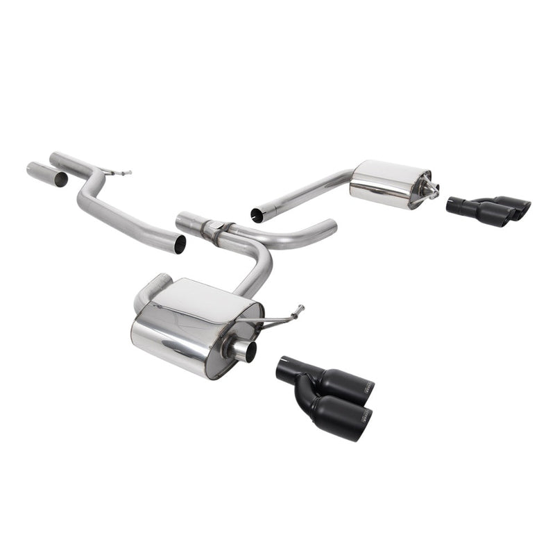 Milltek Cat Back Exhaust Audi A4 3.0 TDi B8 Quattro Saloon and Avant 08-11