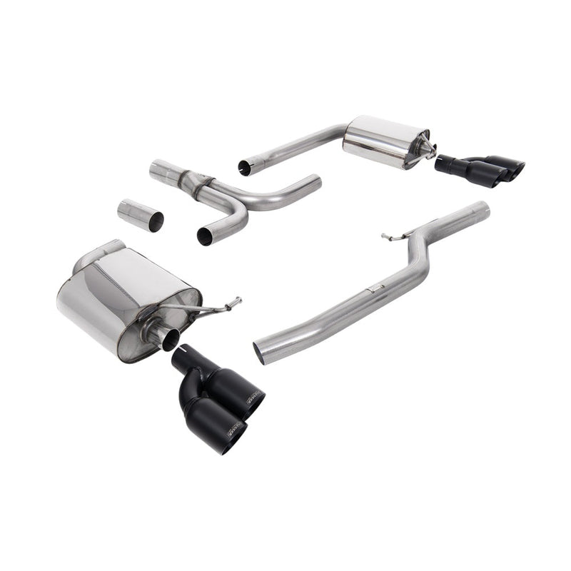 Milltek Cat Back Exhaust Audi A5 Cabriolet 3.0 TDi (DPF) Quattro 09-25