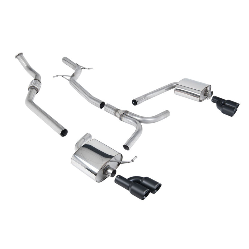 Milltek Cat Back Exhaust Audi A4 2.0 TFSi S-Line B8 (2WD and Quattro Tiptronic-only) Saloon and Avant 08-11