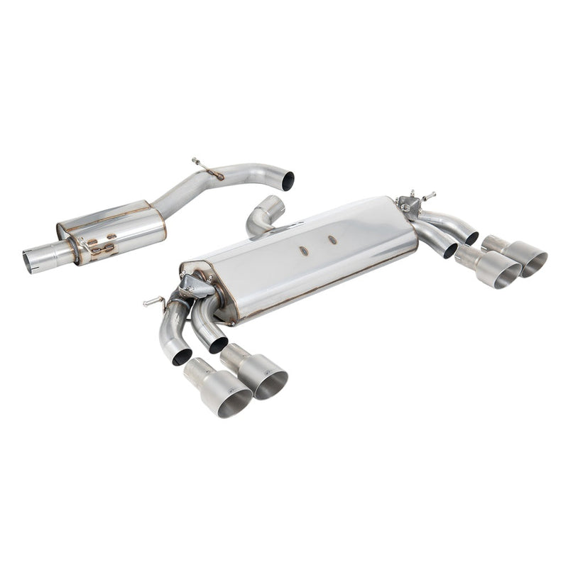 Milltek Cat Back Exhaust Audi S3 2.0 TFSi Quattro Sportback 8V.2 (GPF Equipped Models Only) 19-20
