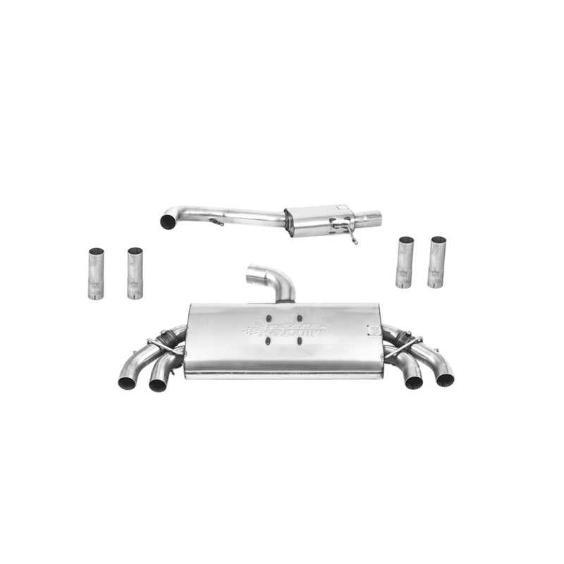 Milltek Cat Back Exhaust Audi S3 2.0 TFSi Quattro Saloon and Cabrio 8V.2 (GPF Equipped Models Only) 19-20