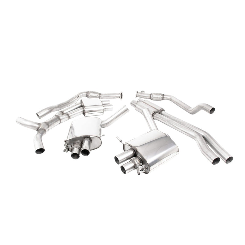 Milltek Cat Back Exhaust Audi RS4 B9 2.9 V6 Turbo Avant (Non OPF/GPF Models) 18-25
