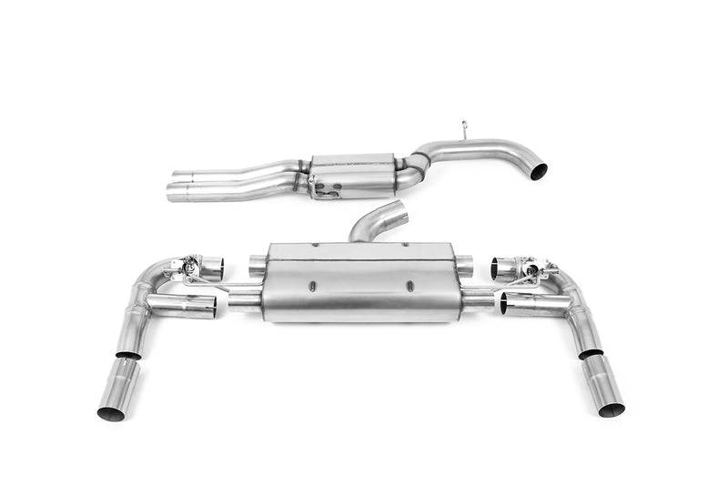 Milltek Audi RS3 Saloon / Sedan 400PS (8V MQB) - OPF/GPF Models 2019-2023 Cat-back Exhaust