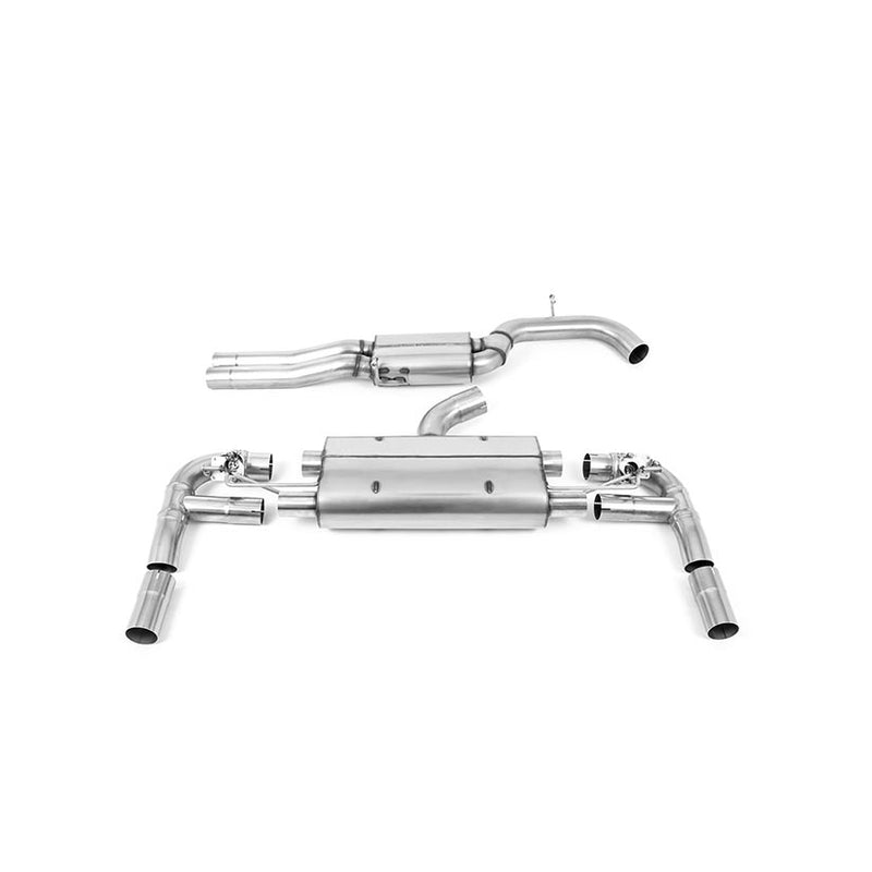Milltek Audi RS3 Saloon / Sedan 400PS (8V MQB) - OPF/GPF Models 2019-2023 Cat-back Exhaust