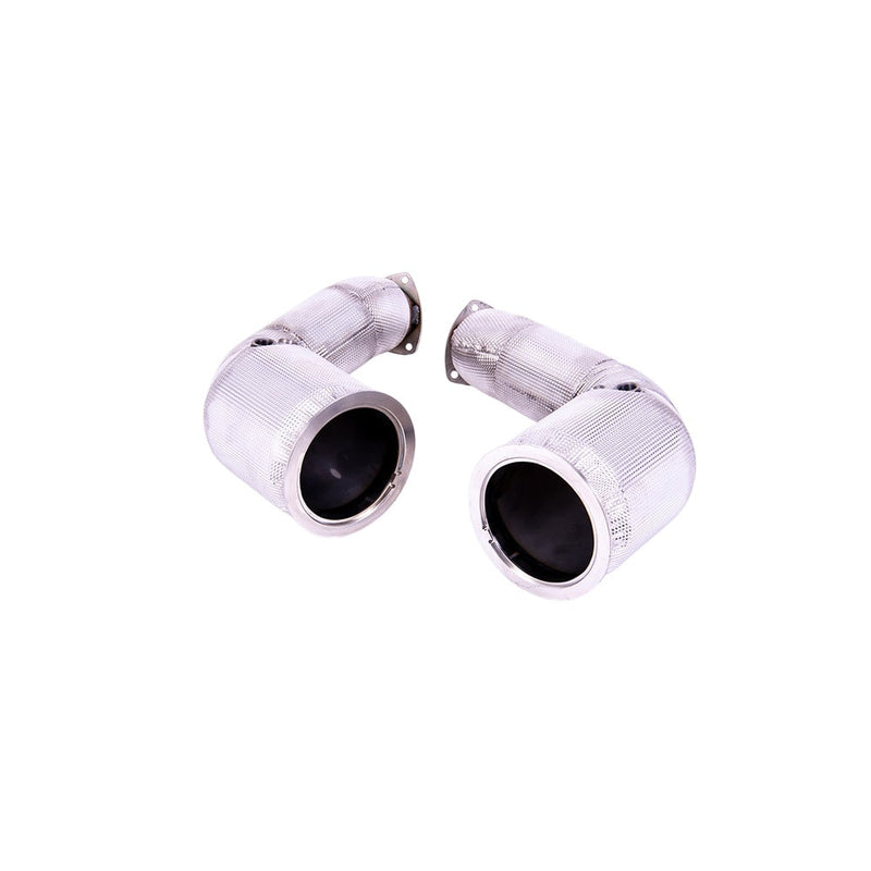 Milltek Large-bore Downpipe and De-cat Exhaust Audi SQ7 4.0 V8 TT (Petrol OPF/GPF Equipped Vehicles) 21-25