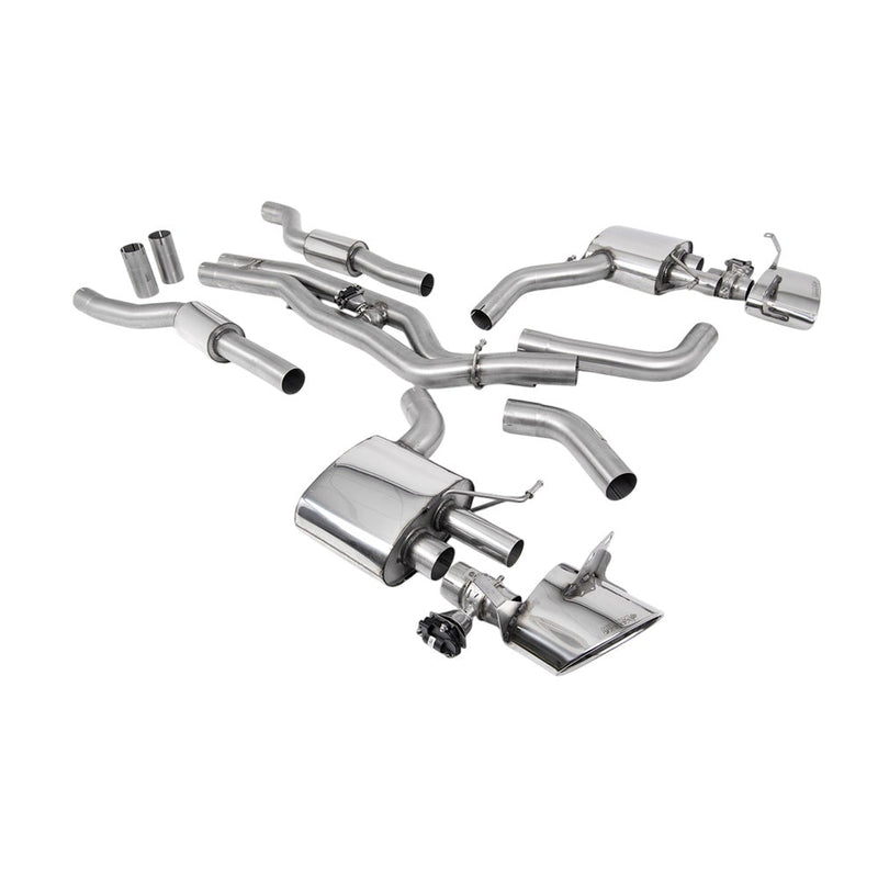 Milltek Cat Back Exhaust Audi RS6 C8 4.0 V8 Bi-Turbo inc Performance Edition (Non OPF/GPF Models USA/ROW Models) 20-25