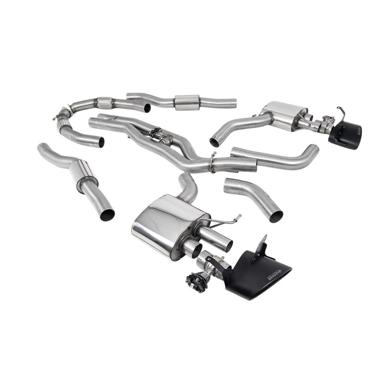 Milltek Cat Back Exhaust Audi RS6 C8 4.0 V8 Bi-Turbo inc Performance Edition (Non OPF/GPF Models USA/ROW Models) 20-25