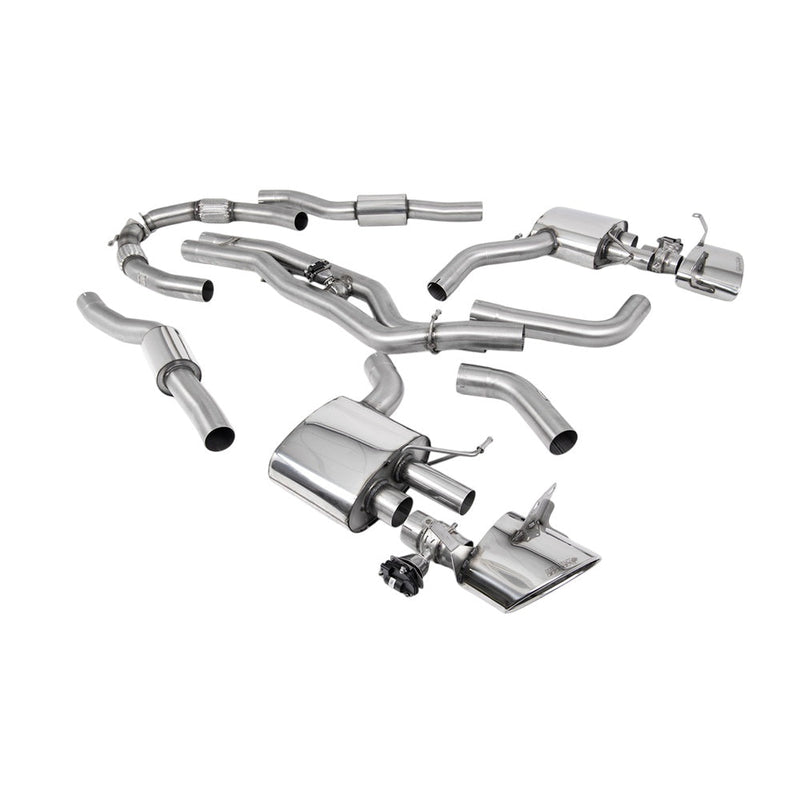 Milltek Cat Back Exhaust Audi RS6 C8 4.0 V8 Bi-Turbo inc Performance Edition (Non OPF/GPF Models USA/ROW Models) 20-25