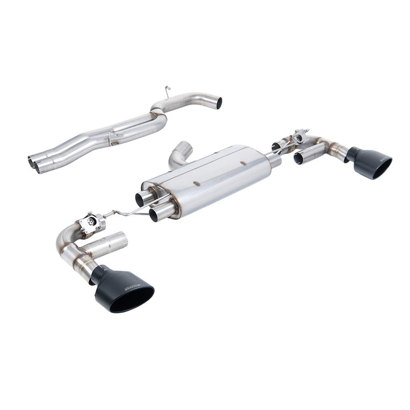 Milltek Cat Back Exhaust Audi TT Mk3 TTRS 2.5TFSi Quattro (Non-OPF/GPF Models) 16-25