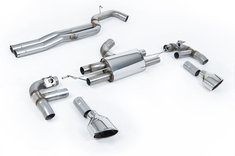 Milltek Audi RS3 Saloon / Sedan 400PS (8V MQB) - OPF/GPF Models 2019-2023 Cat-back Exhaust