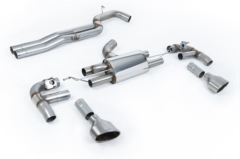 Milltek Audi RS3 Saloon / Sedan 400PS (8V MQB) - OPF/GPF Models 2019-2023 Cat-back Exhaust