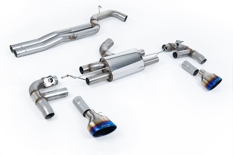 Milltek Audi RS3 Saloon / Sedan 400PS (8V MQB) - OPF/GPF Models 2019-2023 Cat-back Exhaust
