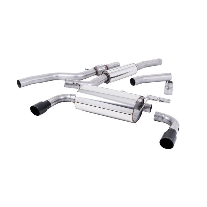 Milltek Cat Back Exhaust BMW 4 Series F32 428i Coupe (Manual Gearbox without Tow Bar None xDrive and N20 Engine Only) 14-18