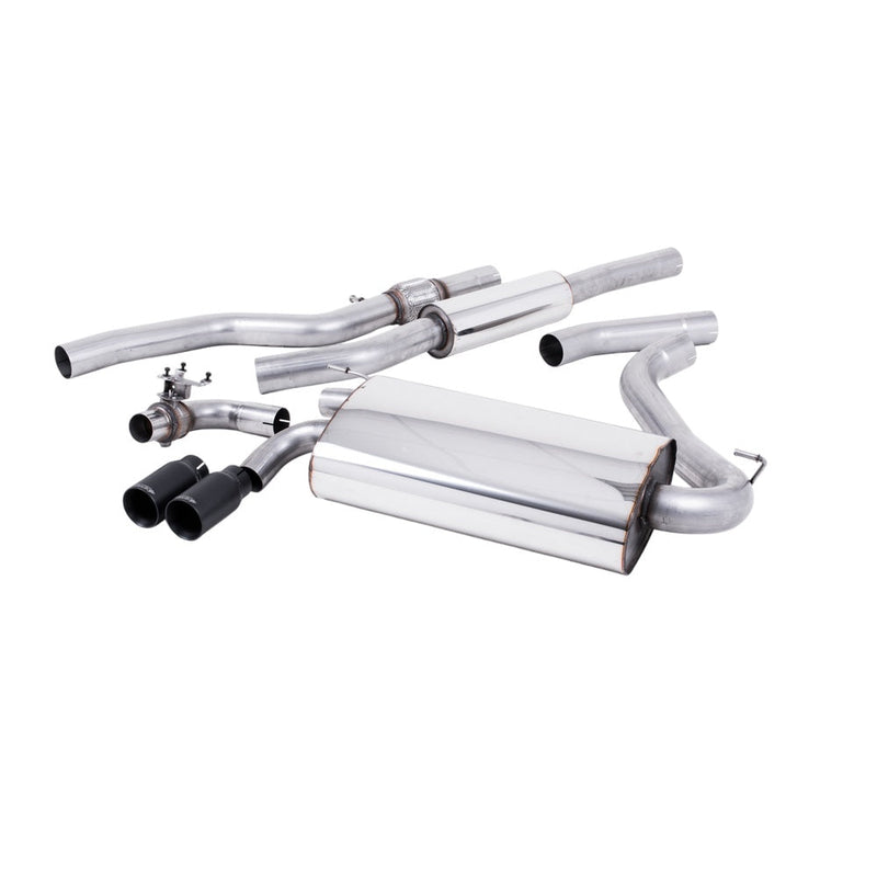 Milltek Cat Back Exhaust BMW 4 Series F32 428i Coupe (Automatic Gearbox without Tow Bar None xDrive and N20 Engine Only) 14-16