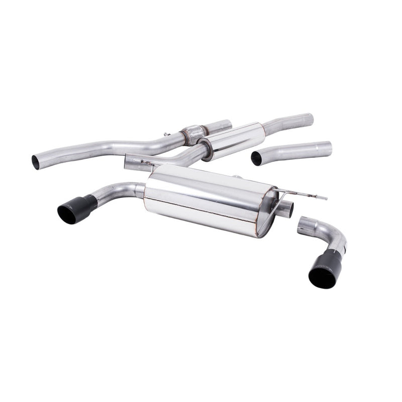 Milltek Cat Back Exhaust BMW 4 Series F32 428i Coupe (Automatic Gearbox without Tow Bar None xDrive and N20 Engine Only) 14-16
