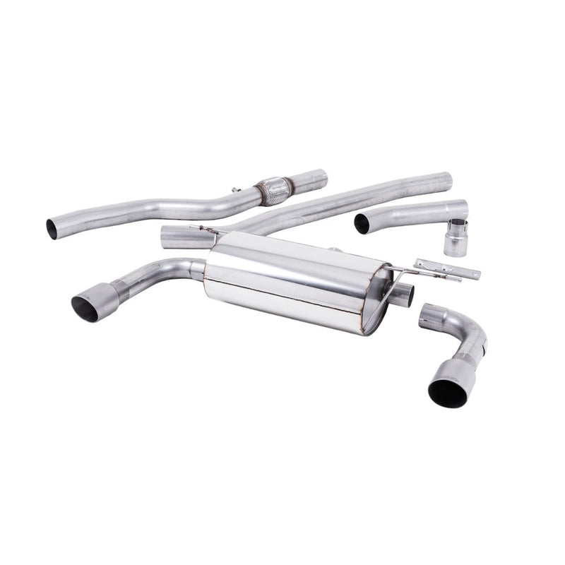 Milltek Cat Back Exhaust BMW 4 Series F32 428i Coupe (Manual Gearbox without Tow Bar None xDrive and N20 Engine Only) 14-18