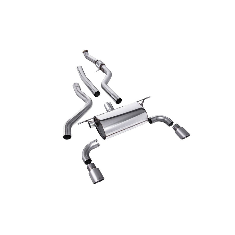 Milltek Cat Back Exhaust BMW 1 Series M135i 3 and 5-Door (F21 and F20 None xDrive) 12-16