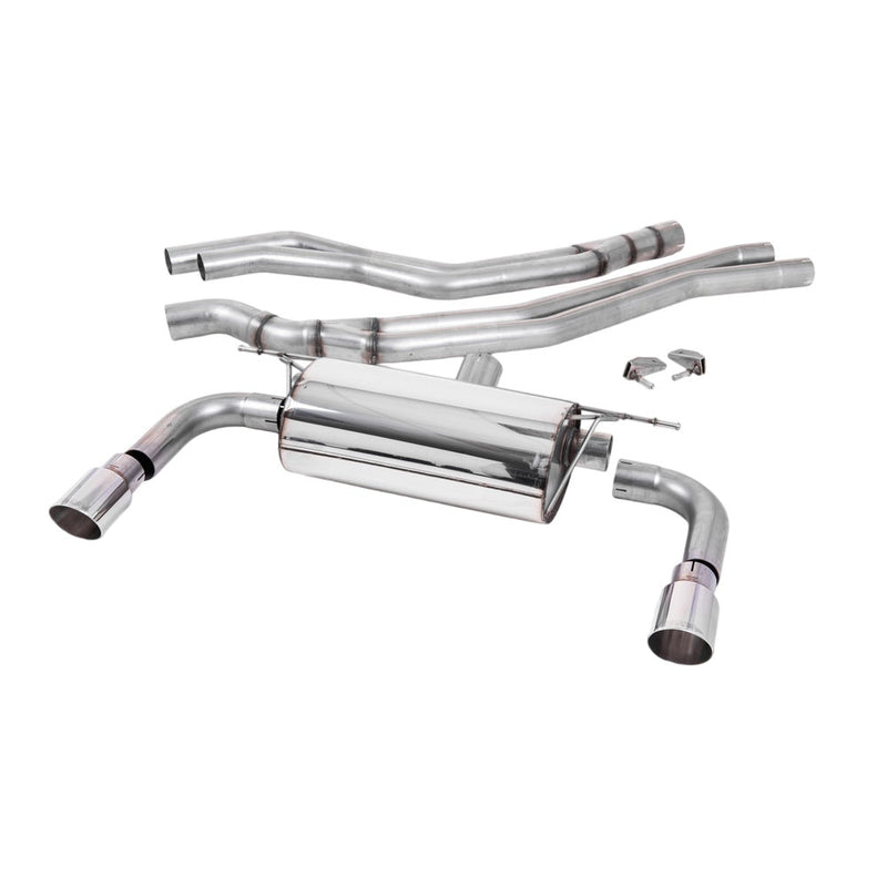 Milltek Cat Back Exhaust BMW 2 Series M240i Coupe (F22 LCI Non-OPF and None xDrive) 15-18
