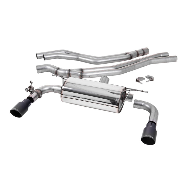 Milltek Cat Back Exhaust BMW 2 Series M240i Coupe (F22 LCI Non-OPF and None xDrive) 15-18