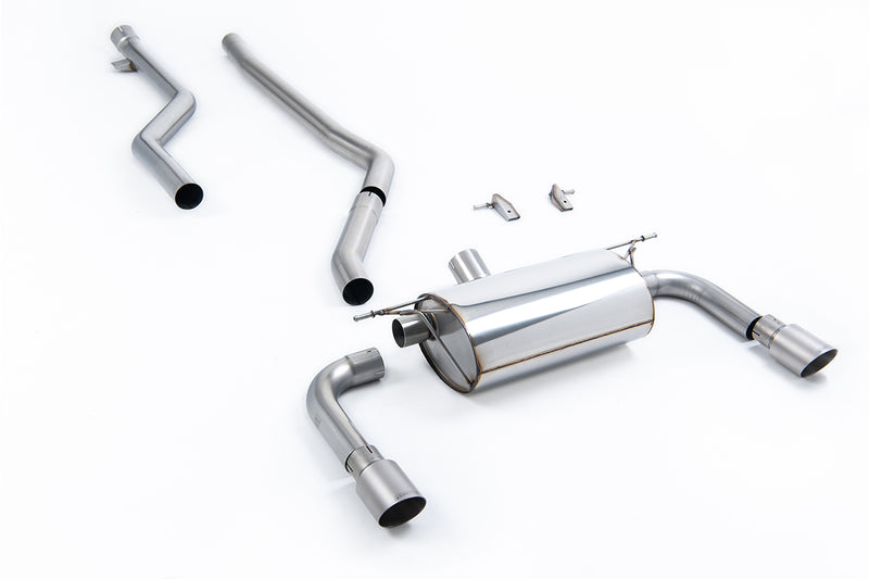 Milltek Cat Back Exhaust BMW 3 Series F30 320i M Sport Saloon (LCI models None xDrive Non-OPF and B48 Engine) 15-19