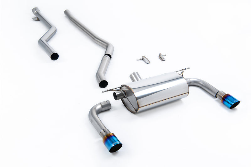 Milltek Cat Back Exhaust BMW 3 Series F30 320i M Sport Saloon (LCI models None xDrive Non-OPF and B48 Engine) 15-19