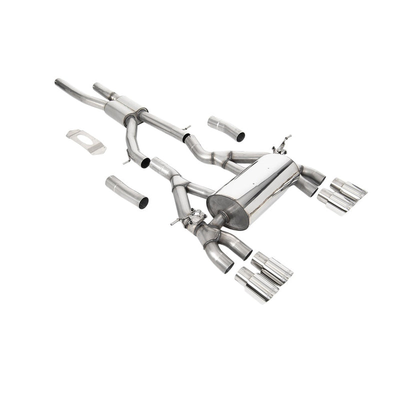 Milltek Cat Back Exhaust BMW 4 Series F82/83 M4 Coupe/Convertible M4 Competition and M4 CS Coupe (OPF/GPF equipped models only) 19-20