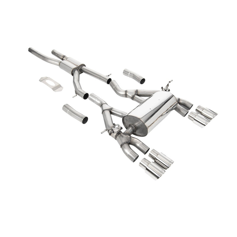 Milltek Cat Back Exhaust BMW 4 Series F82/83 M4 Coupe/Convertible M4 Competition and M4 CS Coupe (OPF/GPF equipped models only) 19-20