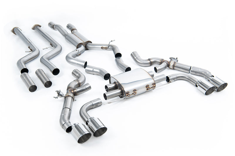 Milltek BMW X3 X3M / X3M Comp (G01) 3.0 (Non UK S58 Engine LCI) (2022 and Later) 2022-2024 Cat Back Exhaust
