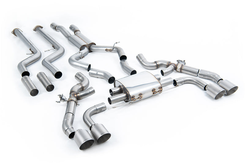 Milltek BMW X3 X3M / X3M Comp (G01) 3.0 (Non UK S58 Engine LCI) (2022 and Later) 2022-2024 Cat Back Exhaust