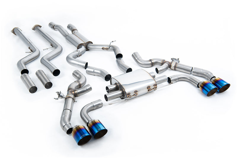 Milltek BMW X3 X3M / X3M Comp (G01) 3.0 (Non UK S58 Engine LCI) (2022 and Later) 2022-2024 Cat Back Exhaust
