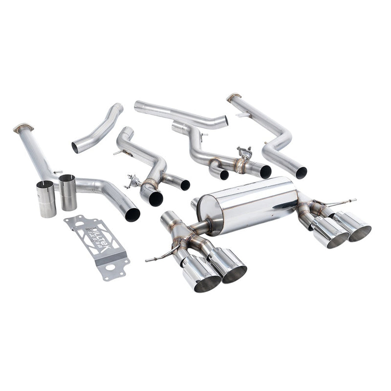 Milltek Cat Back Exhaust BMW 2 Series M2 Coupe (G87 S58 OPF/GPF Models) 23-25