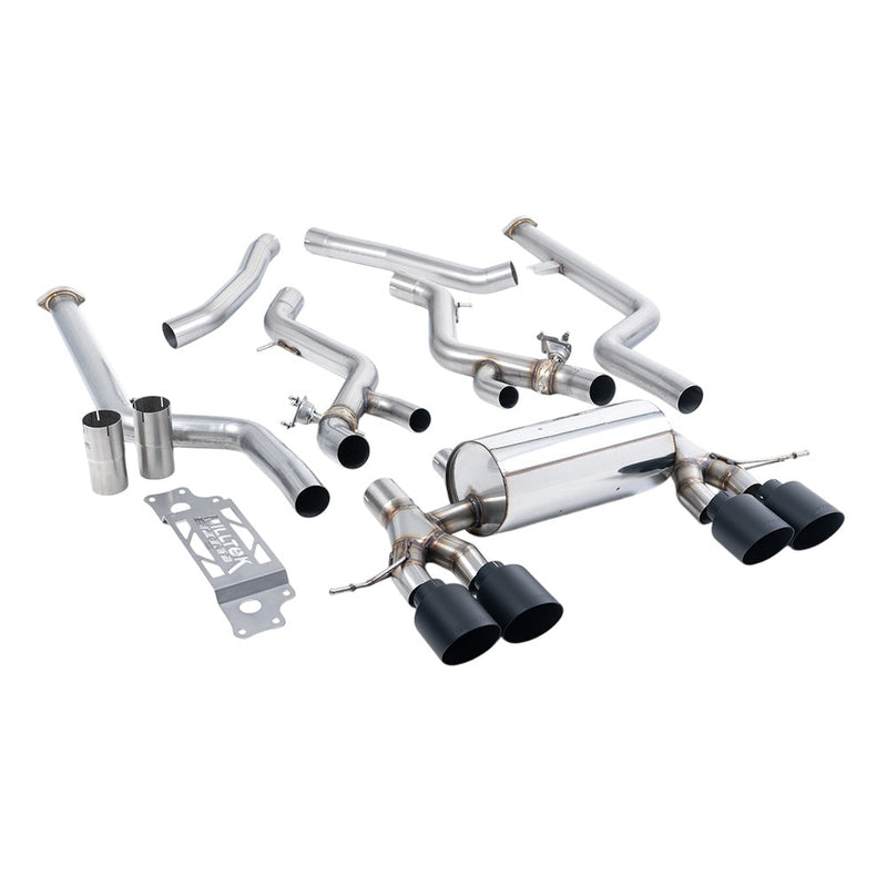 Milltek Cat Back Exhaust BMW 2 Series M2 Coupe (G87 S58 NAS Non-OPF/GPF Models) 23-25