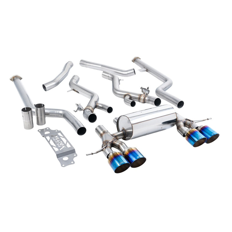 Milltek Cat Back Exhaust BMW 2 Series M2 Coupe (G87 S58 NAS Non-OPF/GPF Models) 23-25