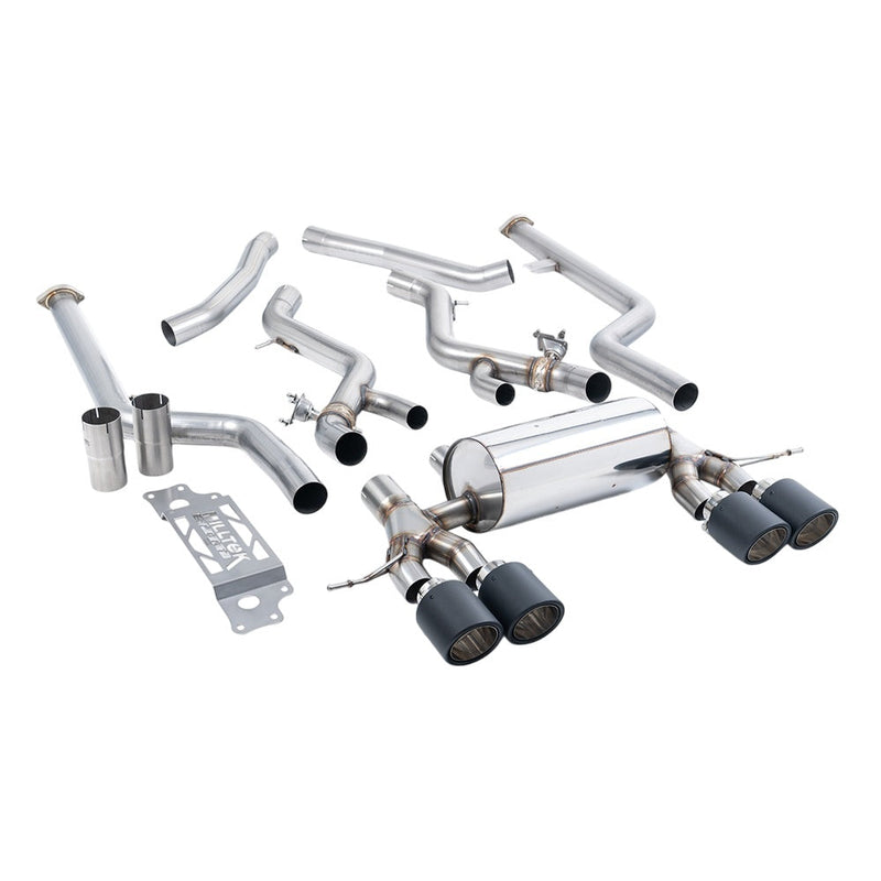 Milltek Cat Back Exhaust BMW 2 Series M2 Coupe (G87 S58 NAS Non-OPF/GPF Models) 23-25