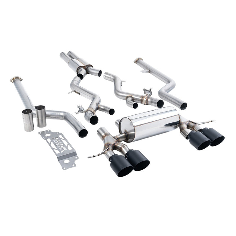 Milltek Cat Back Exhaust BMW 2 Series M2 Coupe (G87 S58 NAS Non-OPF/GPF Models) 23-25