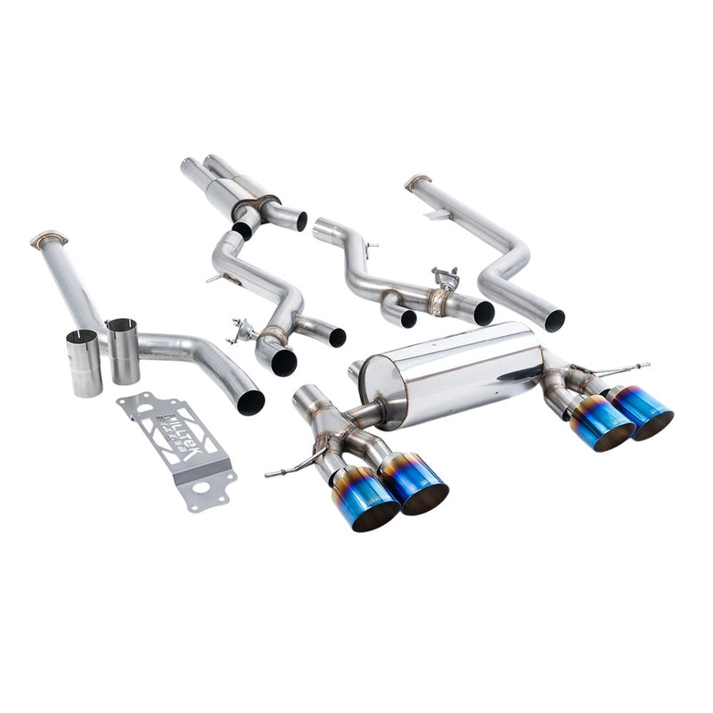 Milltek Cat Back Exhaust BMW 2 Series M2 Coupe (G87 S58 NAS Non-OPF/GPF Models) 23-25