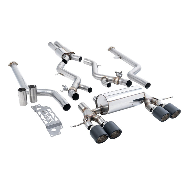Milltek Cat Back Exhaust BMW 2 Series M2 Coupe (G87 S58 NAS Non-OPF/GPF Models) 23-25