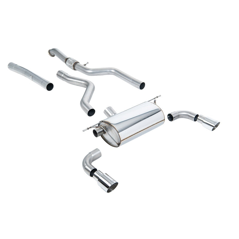 Milltek Cat Back Exhaust BMW 1 Series M135i 3 and 5-Door (F21 and F20 None xDrive) 12-16