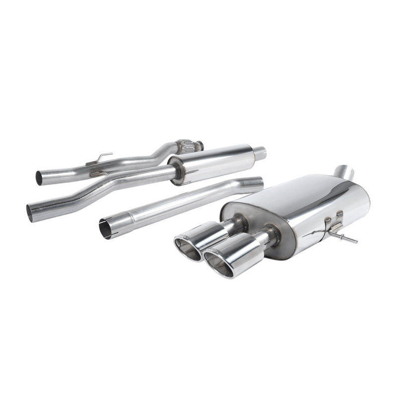 Milltek Cat Back Exhaust New Mini Mk2 (R56) Cooper S 1.6i Turbo 06-14