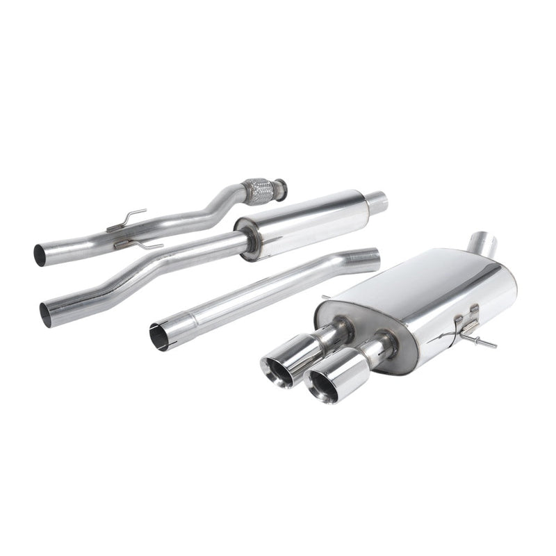 Milltek Cat Back Exhaust New Mini Mk2 (R56) Cooper S 1.6i Turbo 06-14