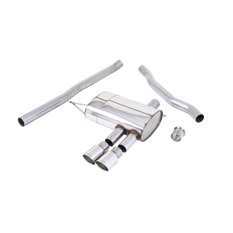 Milltek Cat Back Exhaust New Mini Mk3 (F56) Mini Cooper S 2.0 Turbo (Rest of World) 14-25