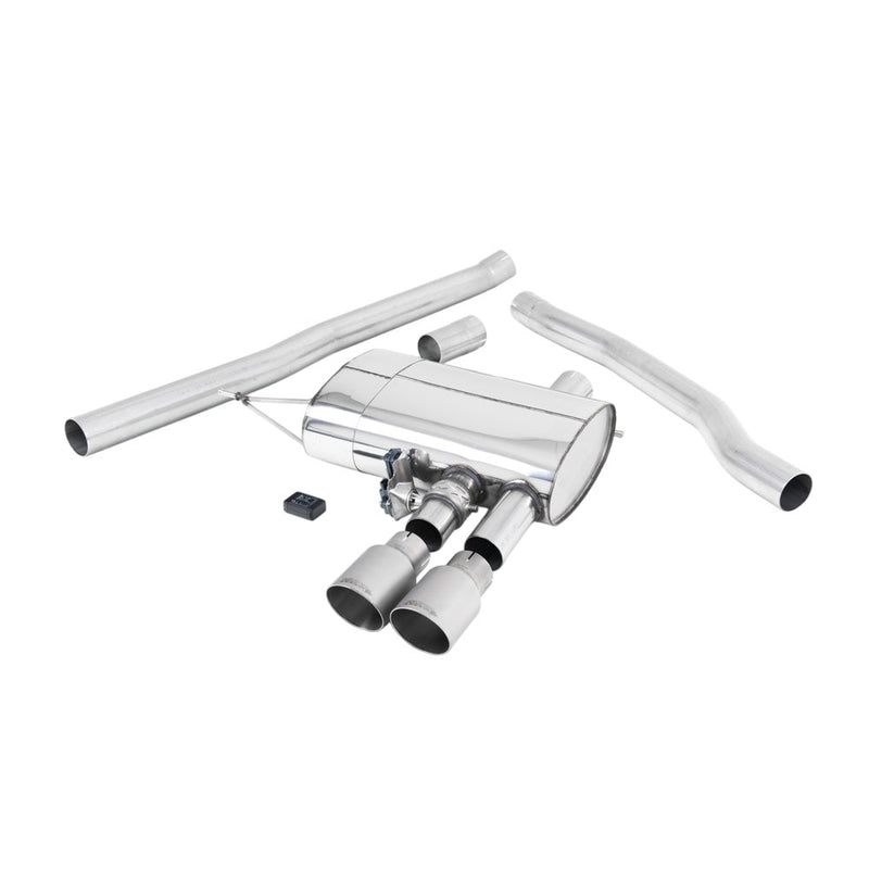 Milltek Cat Back Exhaust New Mini Mk3 (F56) Mini Cooper S 2.0 Turbo (UK and European models and Pre-LCI Only) 14-18