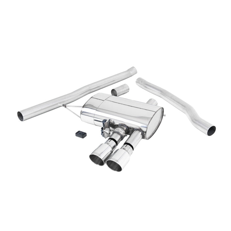 Milltek Cat Back Exhaust New Mini Mk3 (F56) Mini Cooper S 2.0 Turbo (Rest of World) 14-25