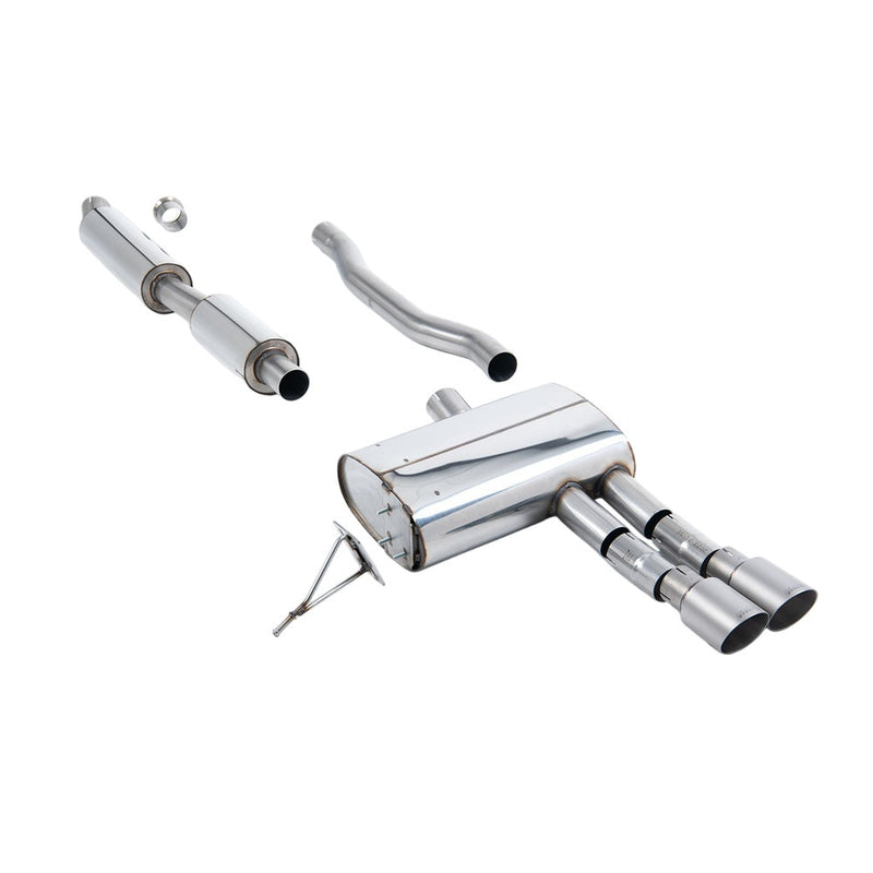 Milltek Cat Back Exhaust New Mini Mk3 (F55) Mini Cooper S 2.0 Turbo 5-Door Hatch (ROW/NA Models) 14-25