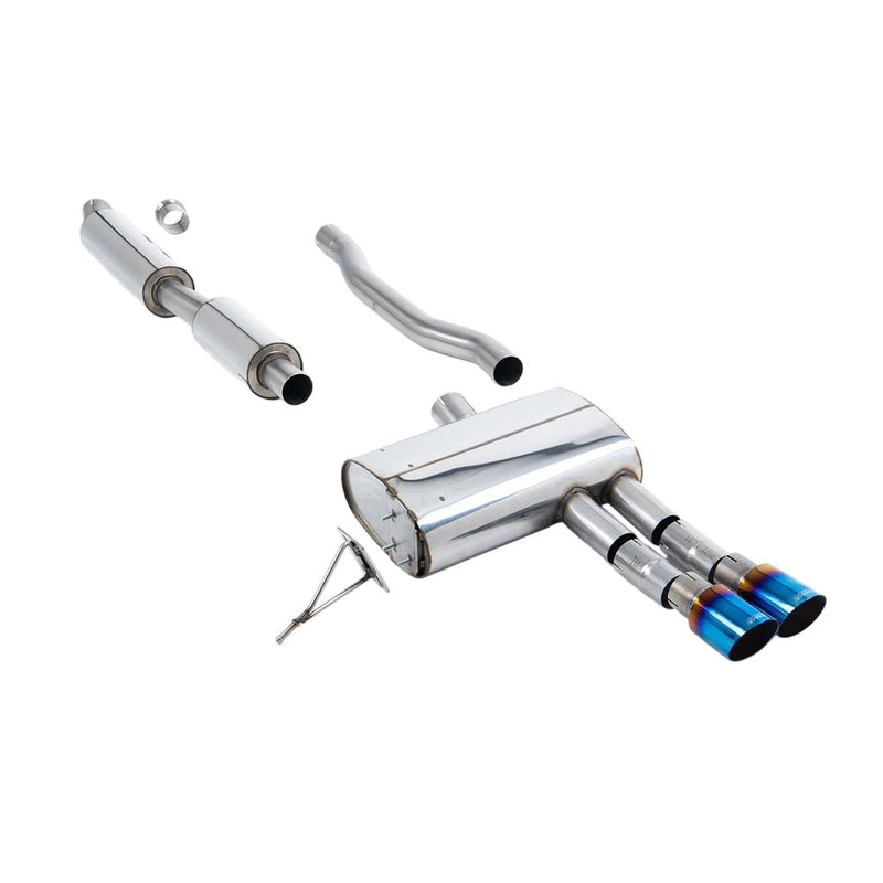 Milltek Cat Back Exhaust New Mini Mk3 (F55) Mini Cooper S 2.0 Turbo 5-Door Hatch (ROW/NA Models) 14-25