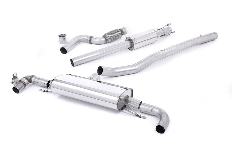 Milltek Valved Resonated Cat-Back Exhaust | Mercedes A45 AMG W176