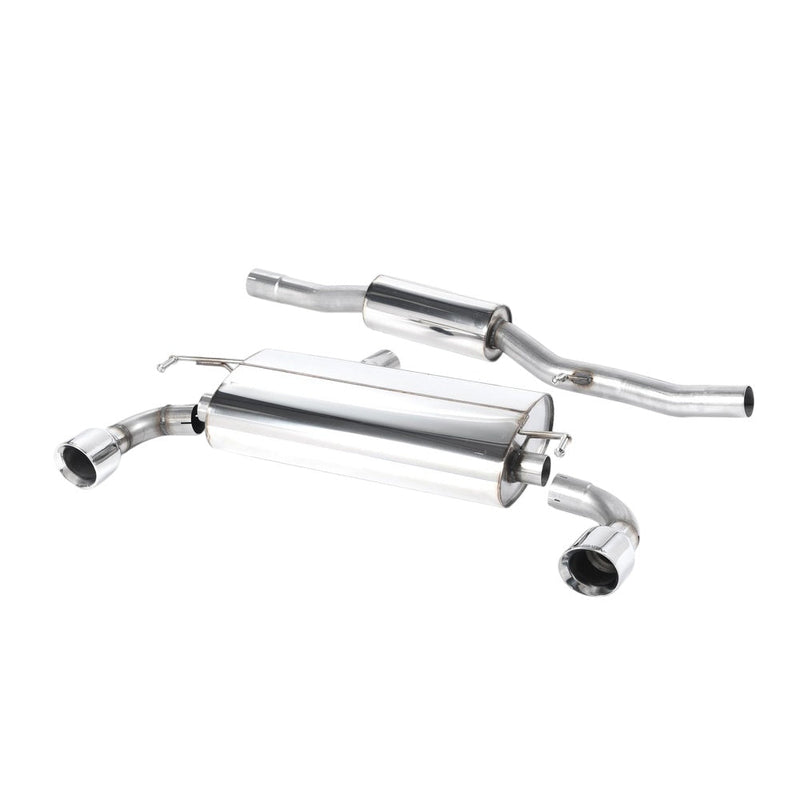 Milltek Cat Back Exhaust Volkswagen Golf Mk4 R32 3.2 V6 4WD 02-05