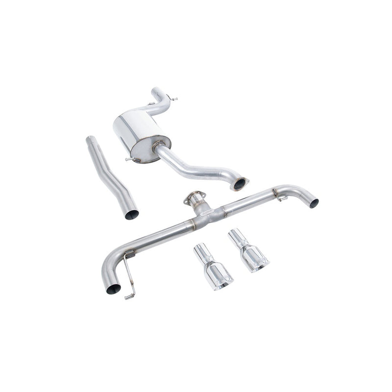 Milltek Cat Back Exhaust Volkswagen Scirocco R 09-16